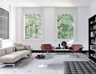 Knoll KN01 Swivel Lounge Chair