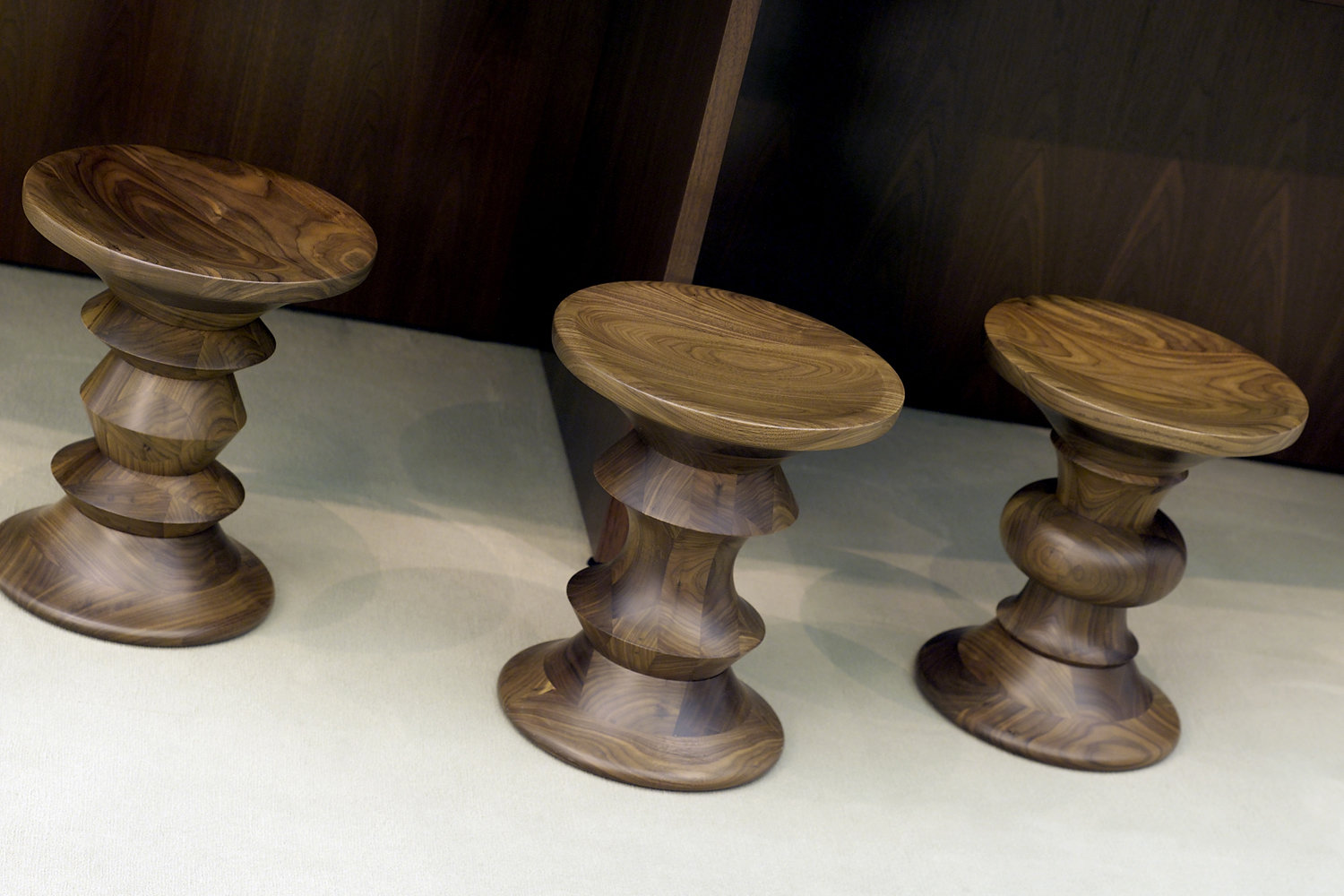 Herman Miller® Eames Turned Stools