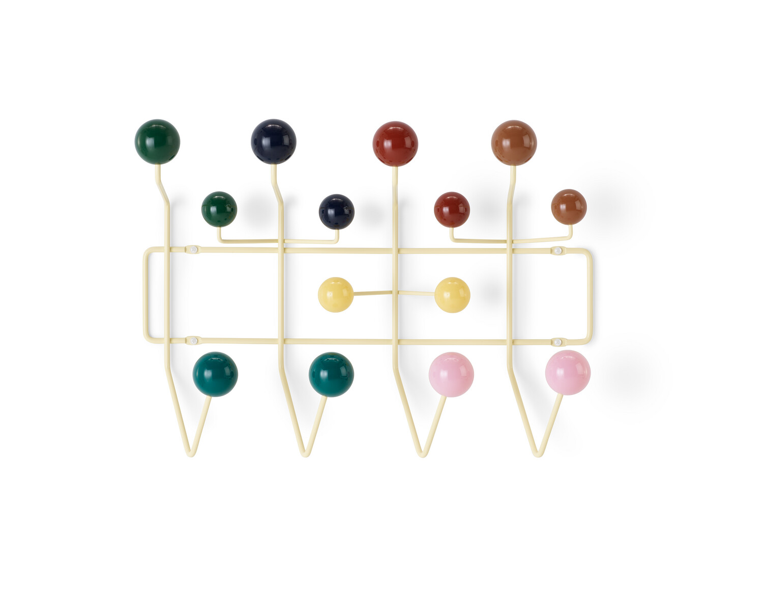 Herman Miller X HAY Eames Hang-It-All, Colour: Powder Yellow
