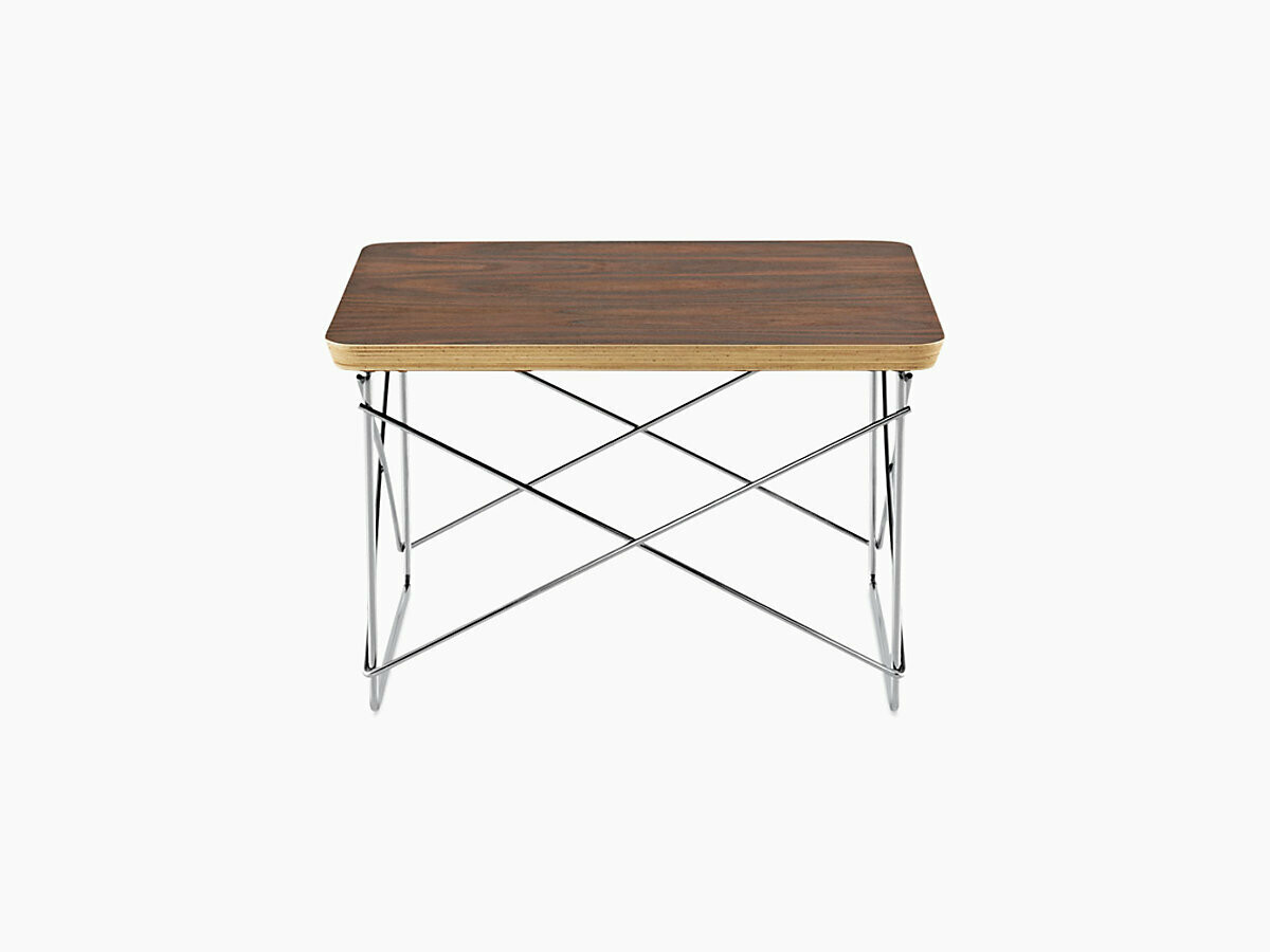 Herman Miller® Eames® Wire Base Low Table Veneer Top