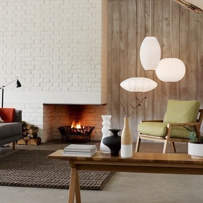 Herman Miller® Nelson® Crisscross Cigar Suspension Lamp
