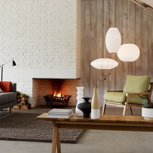 Herman Miller® Nelson® Crisscross Cigar Suspension Lamp