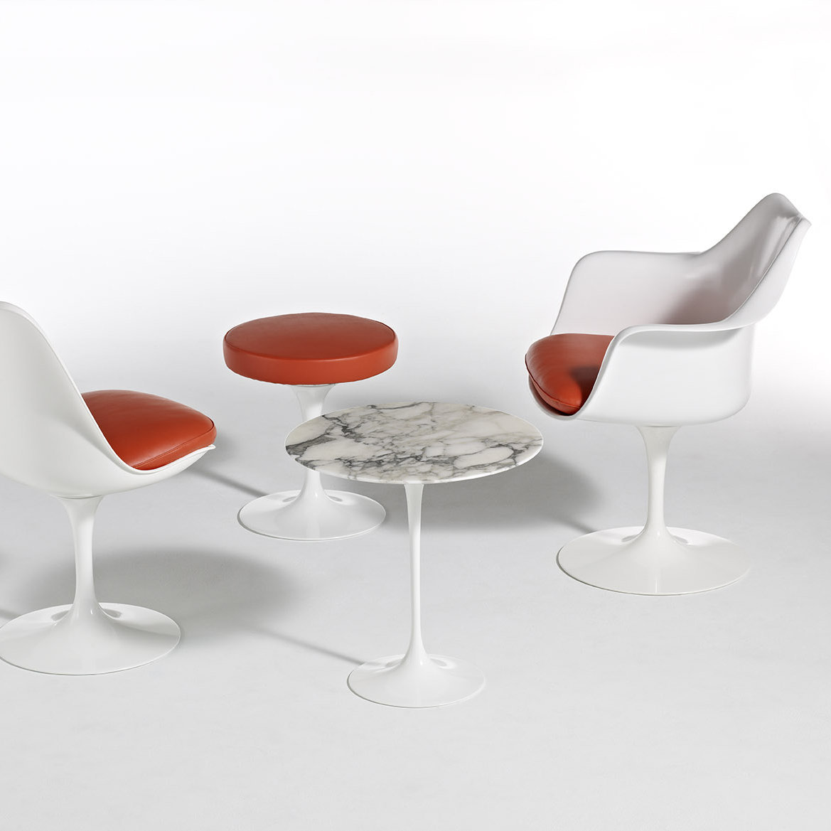 Knoll Tulip Swivel Stool