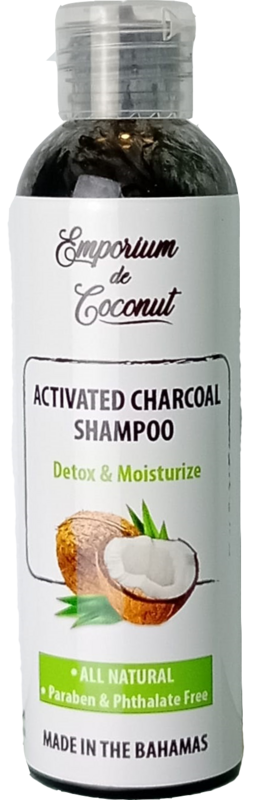 Activated Charcoal Shampoo - 6 oz