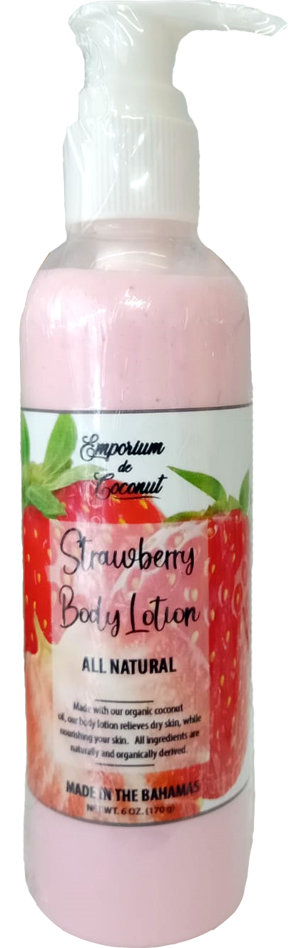 Strawberry Body Lotion -  6 oz