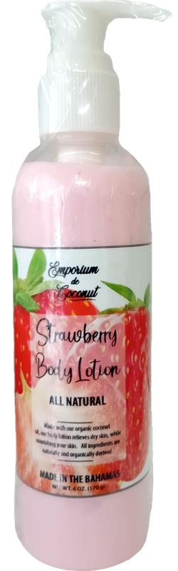 Strawberry Body Lotion -  6 oz