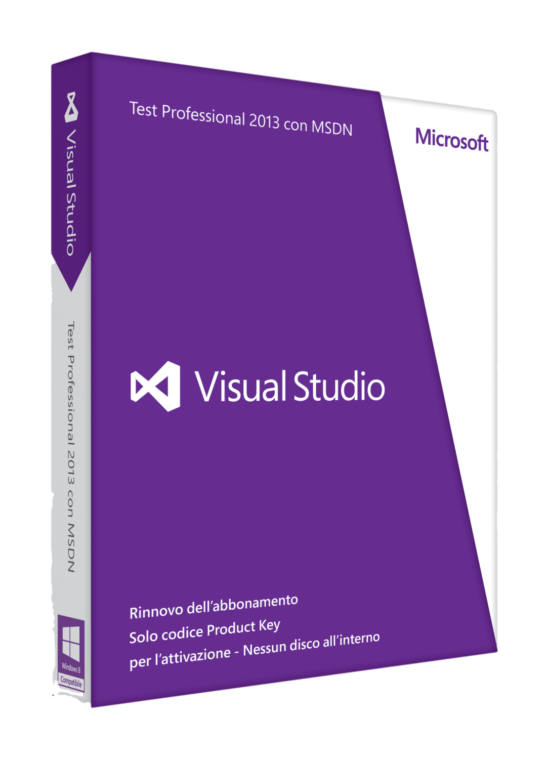 Visual Studio Test Professional con abbonamento MSDN biennale rinnovo
