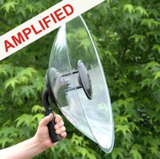 Pro Amplified Mono Parabolic Microphone Pro Amplified Mono Parabolic Microphone