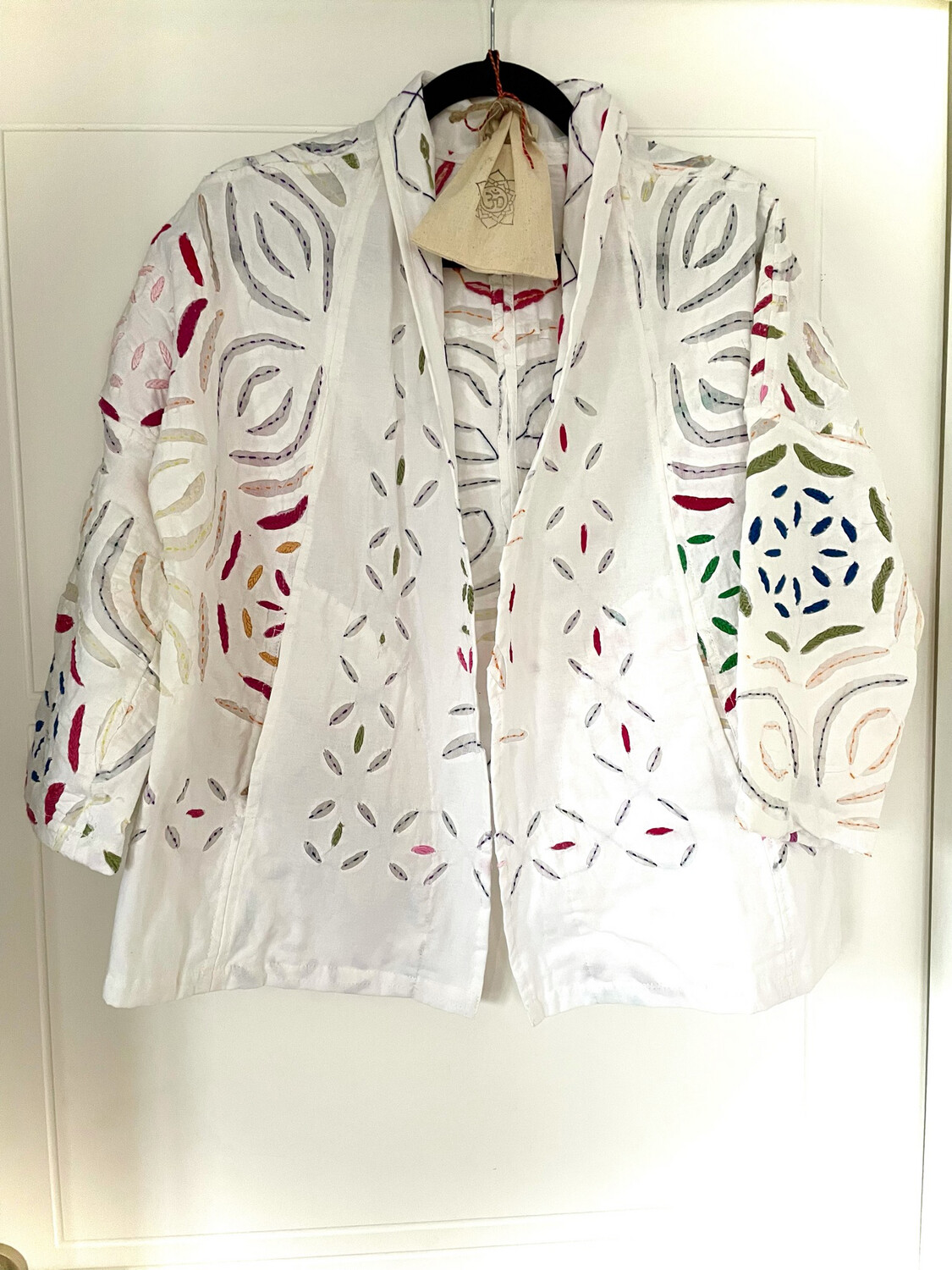 Manteau matelassé blanc