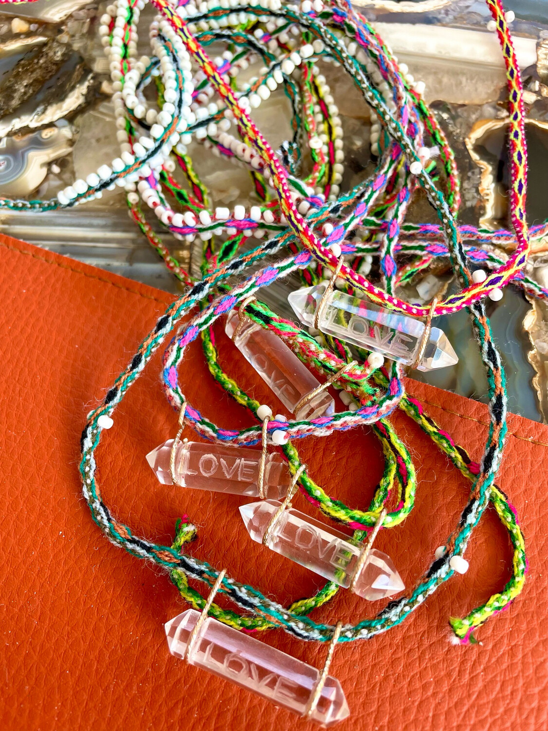 Collier Love Huatana multicolore 