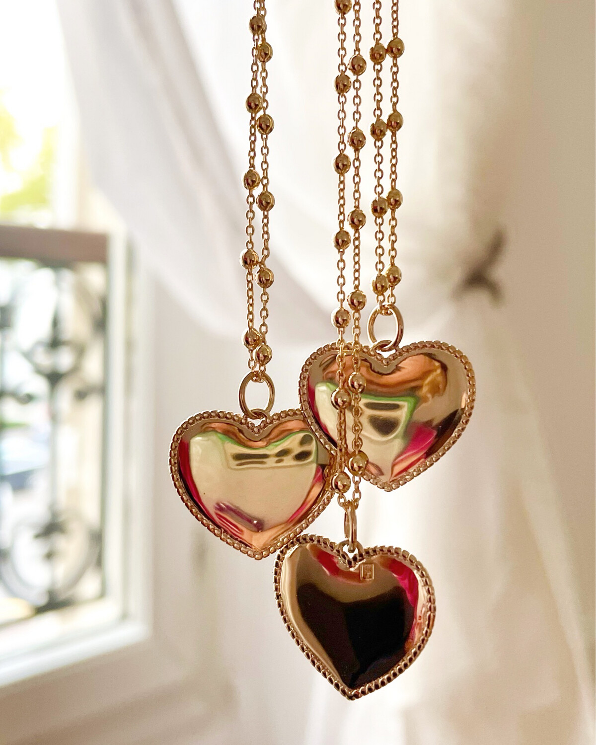 Collier cœur Anahata