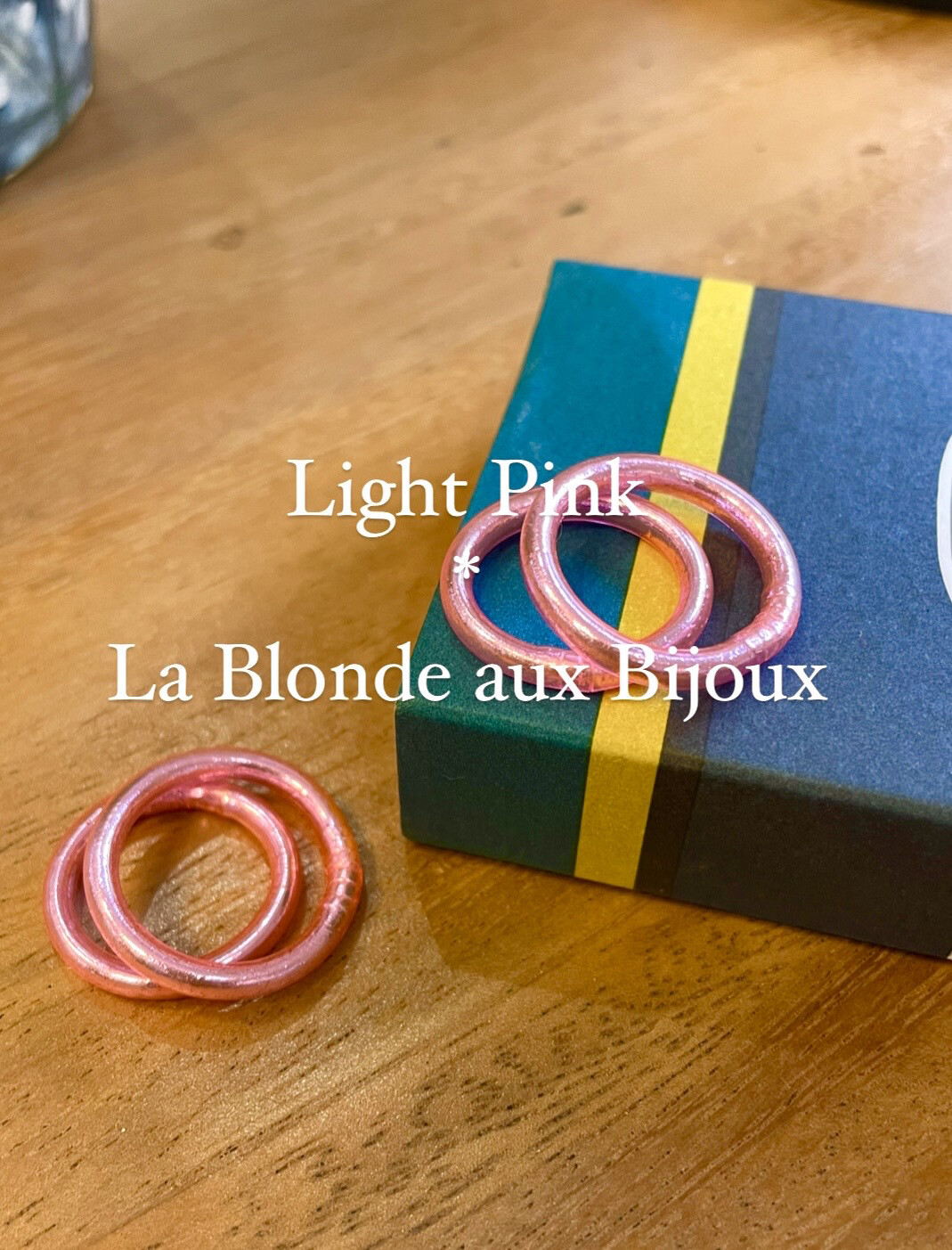 Bague bouddhiste Light Pink