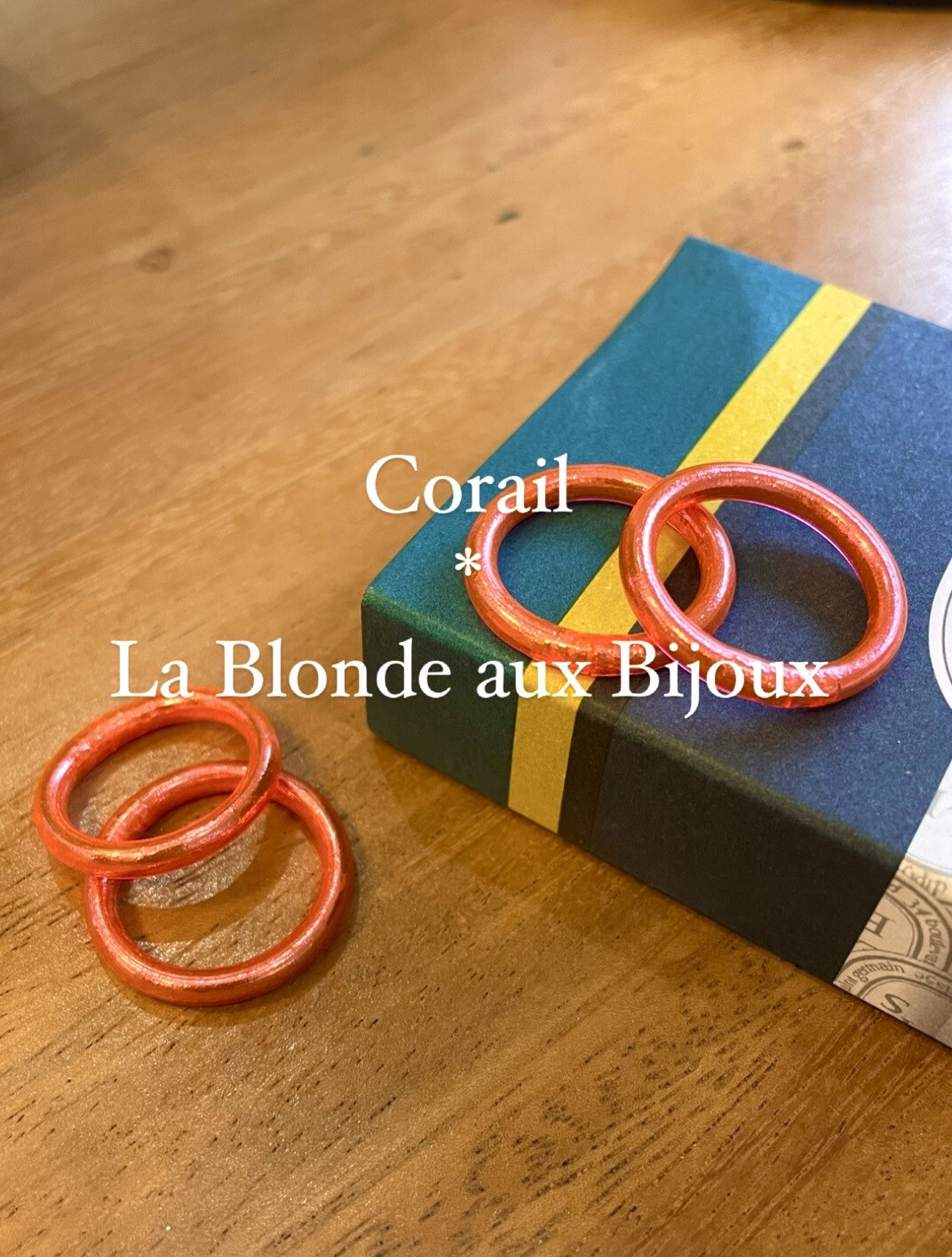Bague bouddhiste Corail