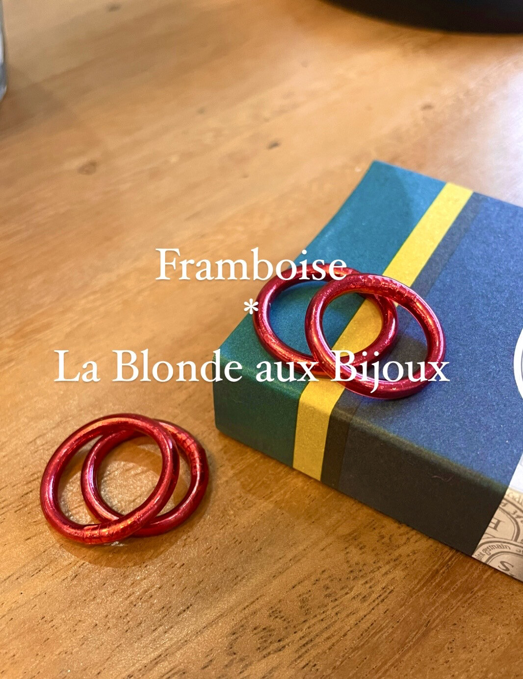 Bague bouddhiste Framboise