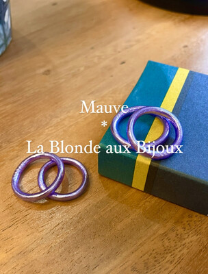 Bague bouddhiste Mauve