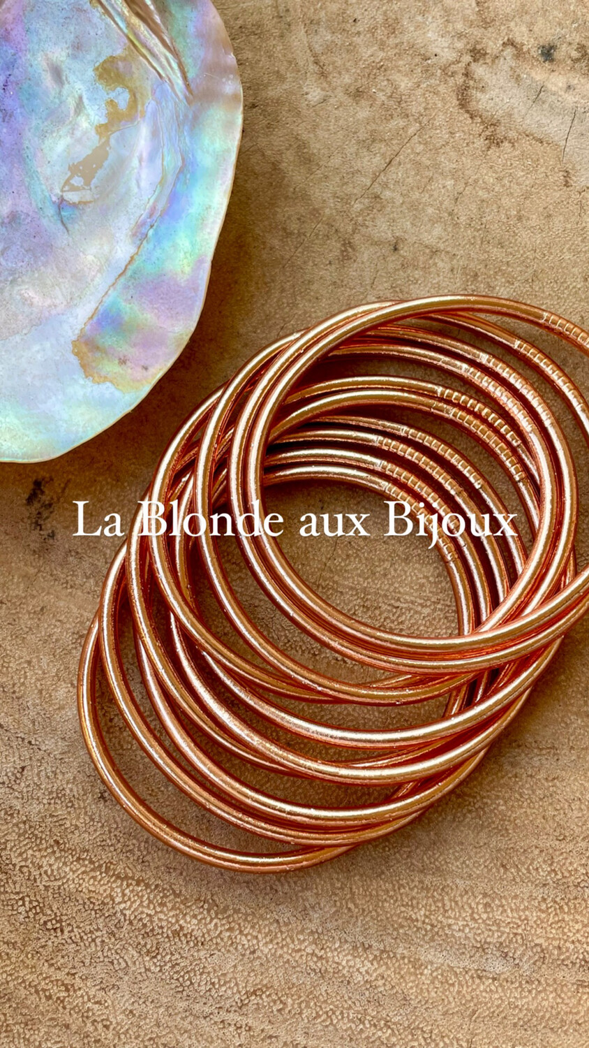 Joncs de temples bouddhistes - Copper Fins