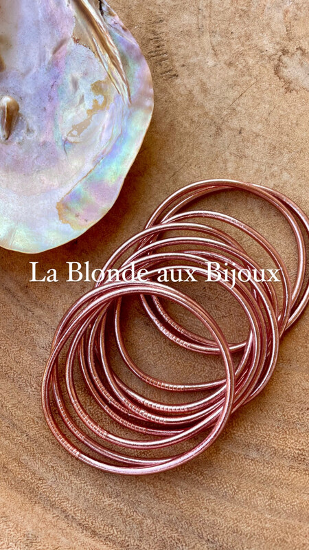 Joncs de temples bouddhistes - Rose Gold Fins