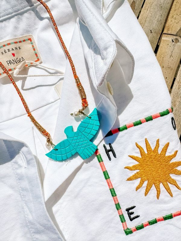 Collier Totem Eagle Turquoise