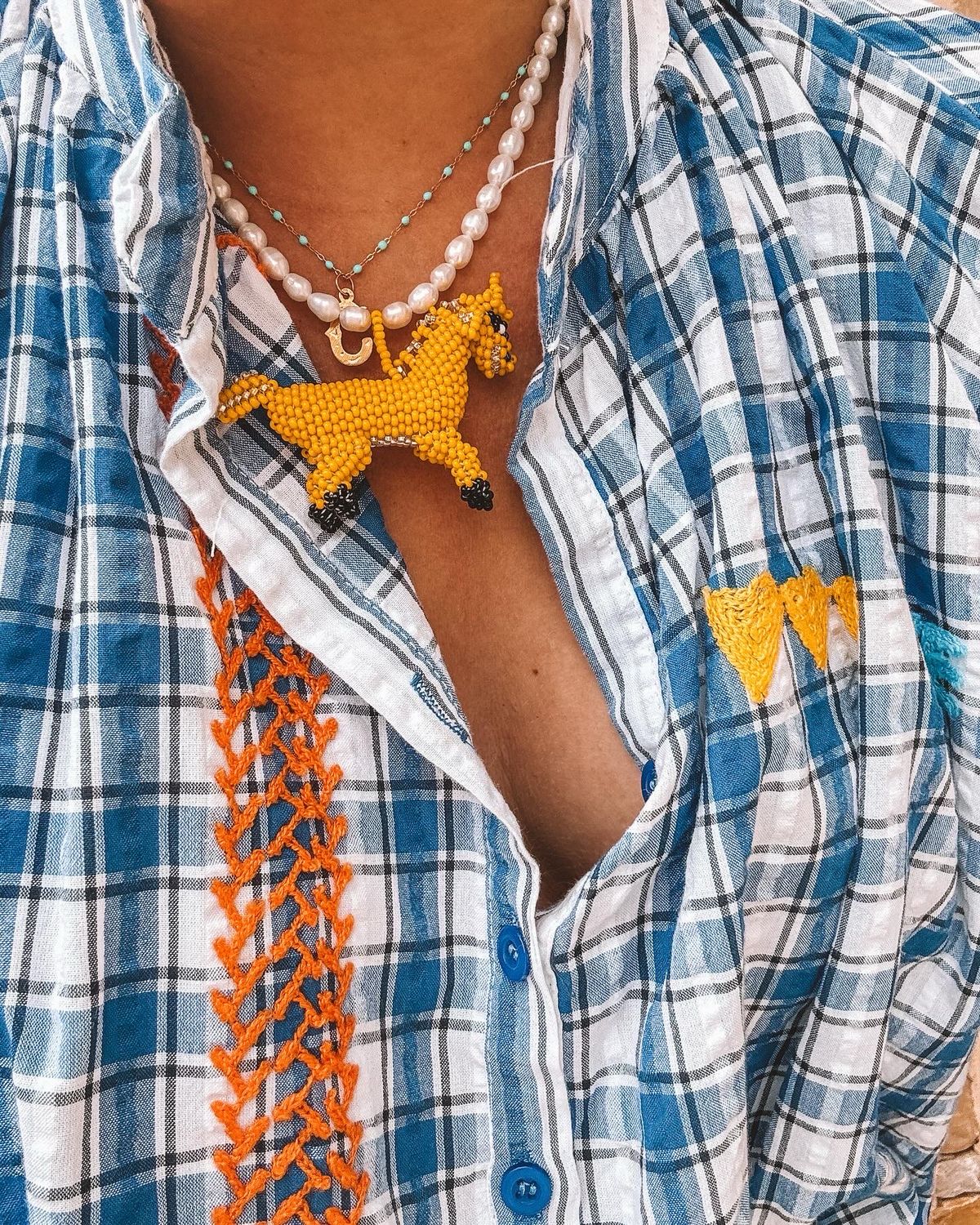 Collier Nagual Unicorn (licorne)