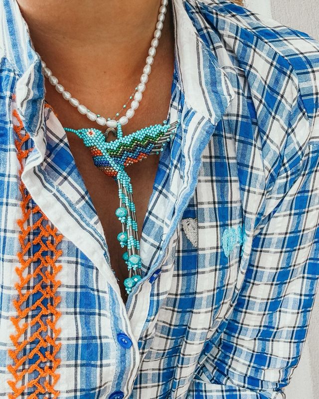 Collier Nagual Hummingbird (colibri)