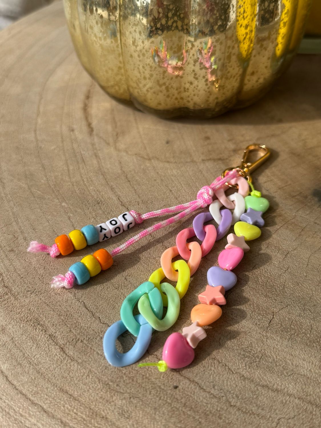 Bag charm porte-clés May Rose 