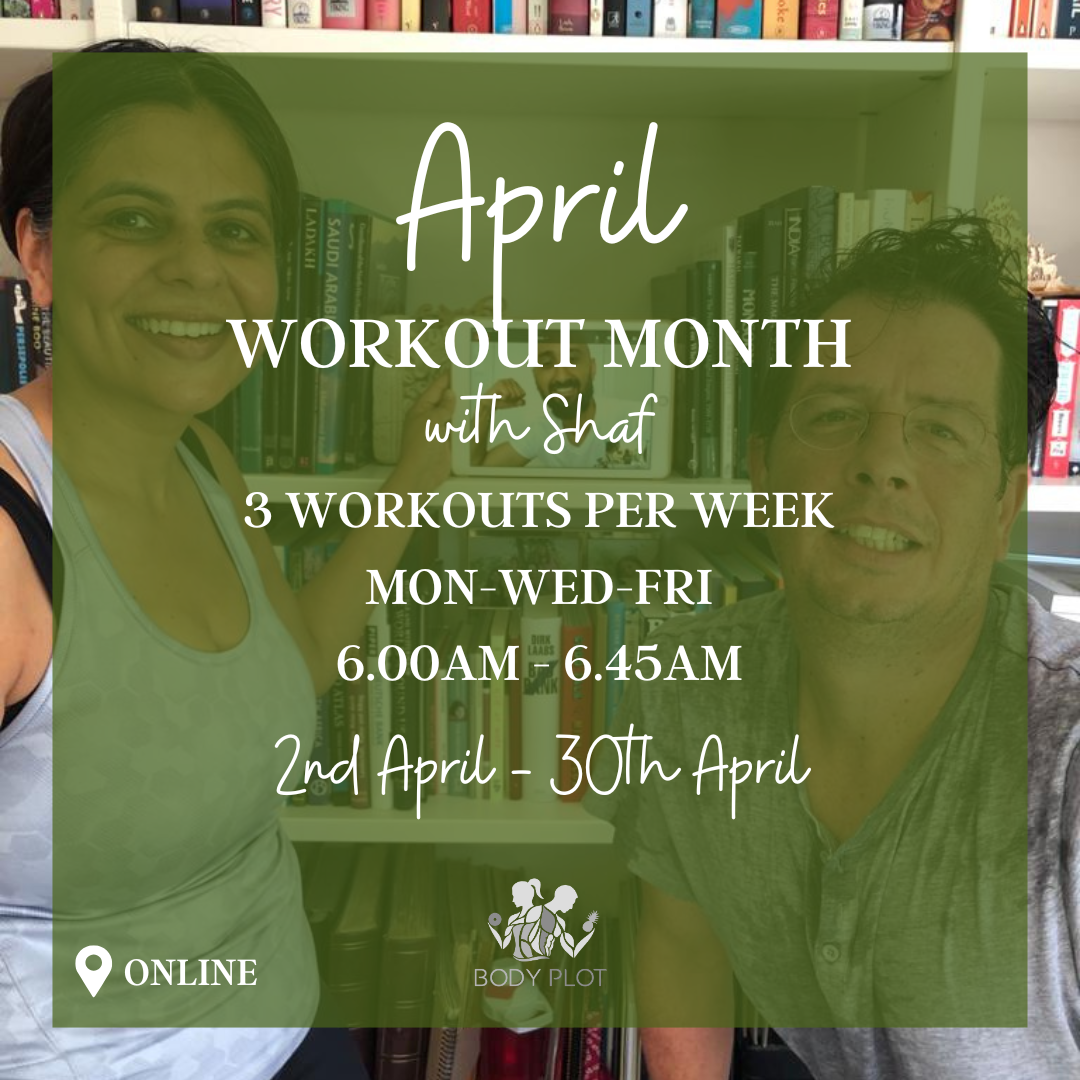 April Workout Month – Get Strong, Stay Committed!