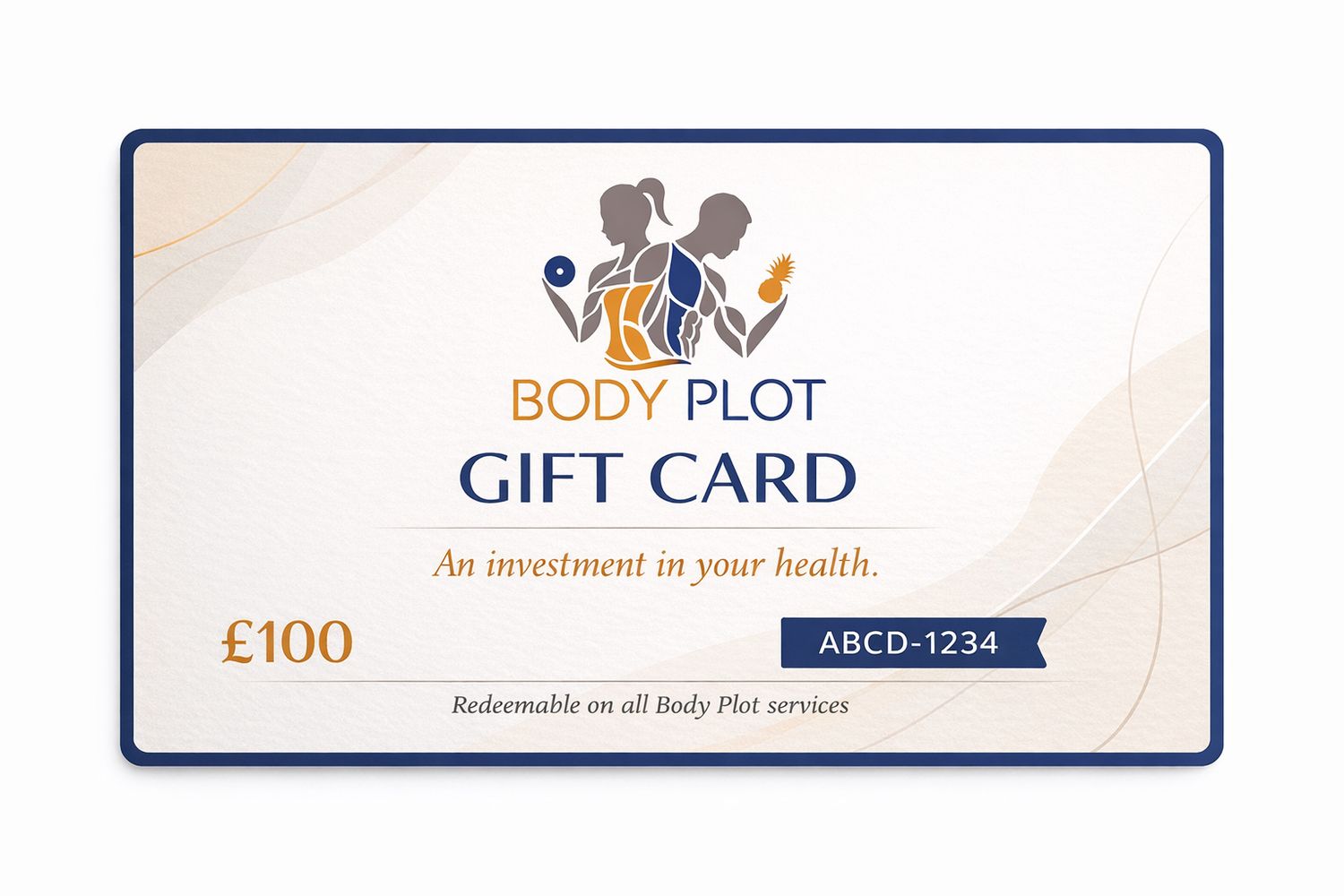 Body Plot Wellbeing Gift Card