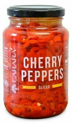 Red Cherry Peppers - Sliced 375ml
