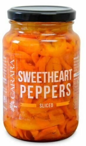 Sweetheart Peppers - Sliced