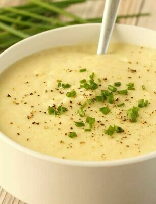 Creamy leek and potato soup 500ml