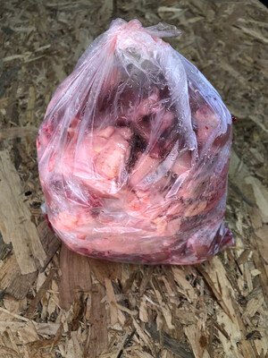 Pasture Raised Chicken Meaty Skin & Bone packs (approx 1kg)