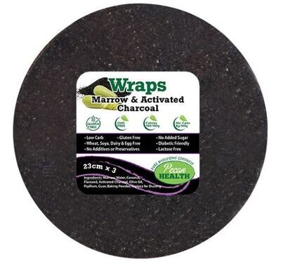 MARROW & ACTIVATED CHARCOAL WRAPS (3)