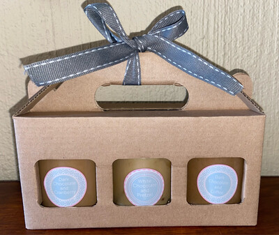 Peanut Butter Gift Pack (all three flavours) 3 x 140g