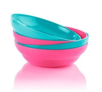 Cereal Bowls (2 pink, 2 blue)