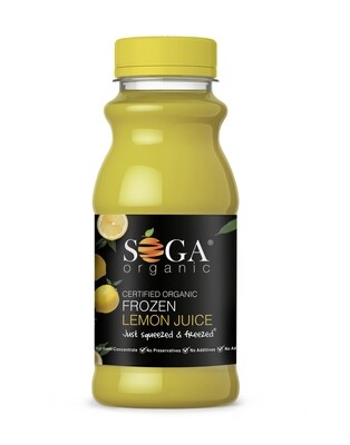 Frozen Organic Lemon Juice 250ml