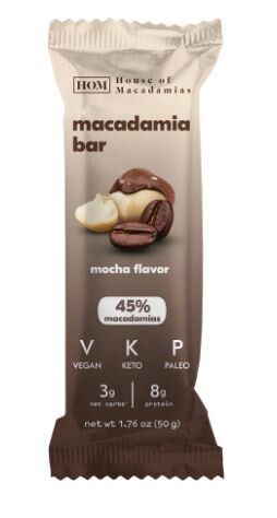 House of Macadamia Salted Caramel Protein Bar