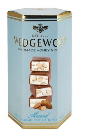 Milk Belgian Chocolate & Roasted Almond Handmade Honey Nougat Giftbox 140g