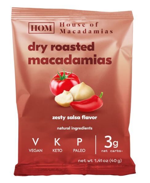 Roasted Macadamias - Zesty Salsa 40g