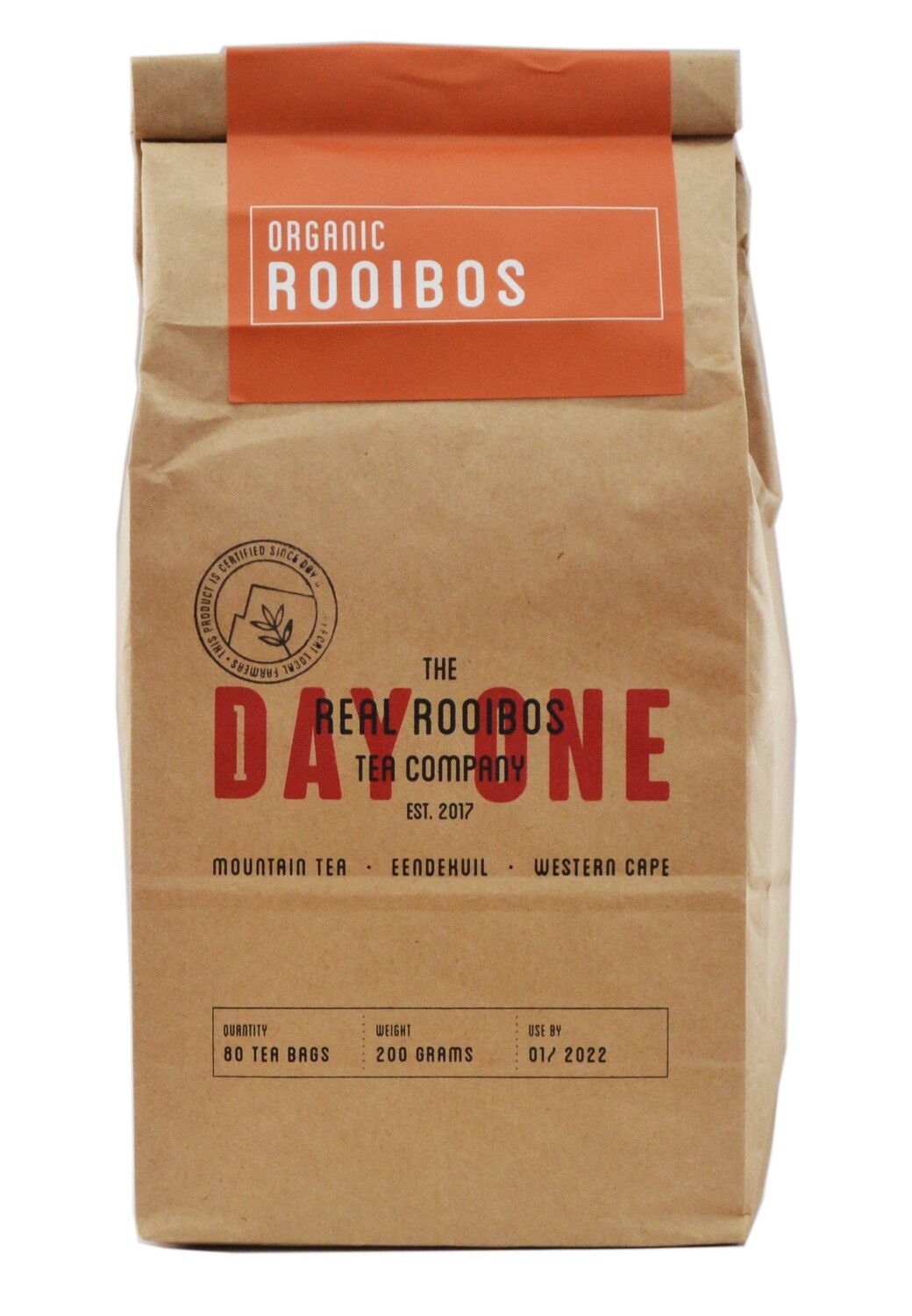 Day One Organic Rooibos (80 tea bags 200g)