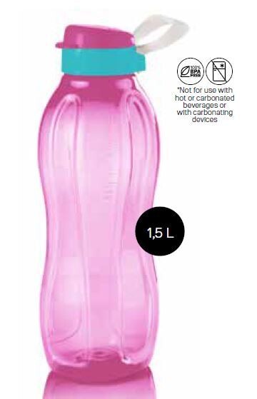 Eco Bottle with Flip-top Cap and Handle (1.5L)