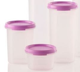 Round Space Saver Set (Size 1, 2 and 3) Purple Daisy seals
