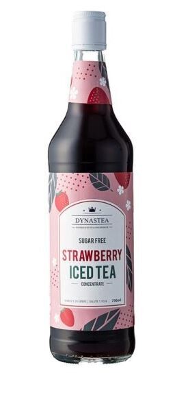 Dynastea Iced Tea Cordial Strawberry 750ml