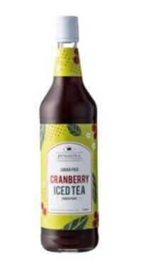 Dynastea Iced Tea Cordial Cranberry 750ml