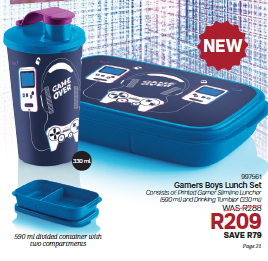 Gamers Boys Lunch Set
