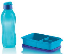 Divided Luncher Set (luncher and 1L Eco Bottle)