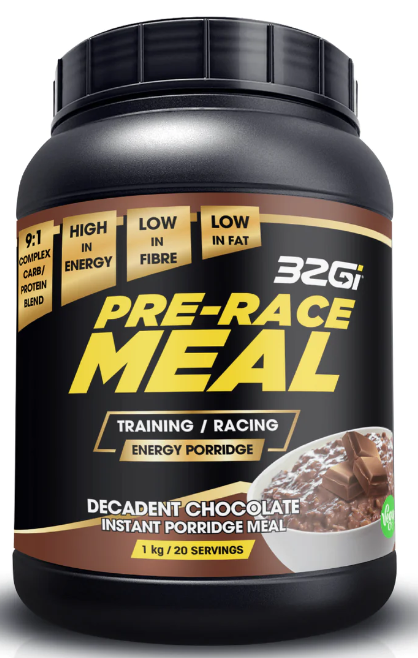 32Gi CHOCOLATE PRE-RACE MEAL TUB 1kg