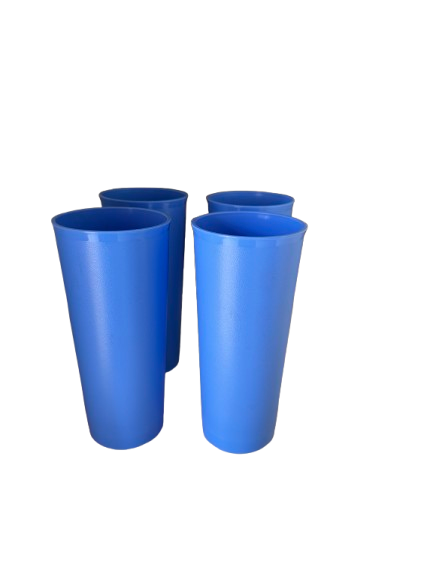 Tall Tumblers (4) Blue