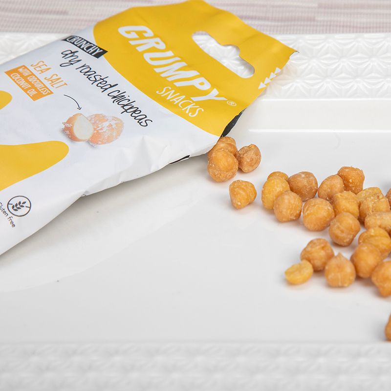 Sea salt chickpeas - single 40g packet(s)