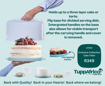 Exclusive Collection Cake Taker