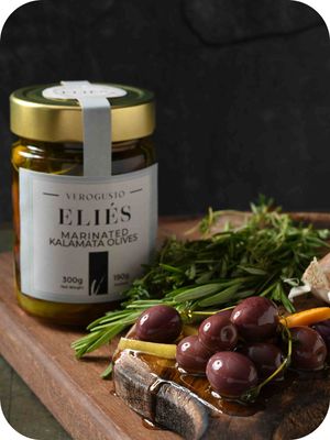 Eliés – Marinated Kalamata Olives - 300g